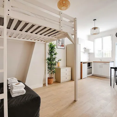 Studio With Garden - 4p - Canal St Martin Paris