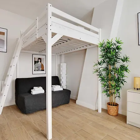 Studio With Garden - 4p - Canal St Martin Apartment