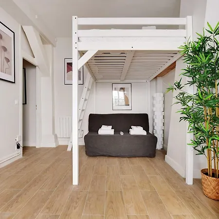 Studio With Garden - 4p - Canal St Martin Appartamento Parigi